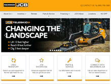 Tablet Screenshot of mackinnonjcb.com
